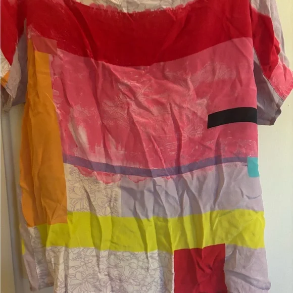 Helen Bullock Floral Silk Tee - Picture 4 of 5